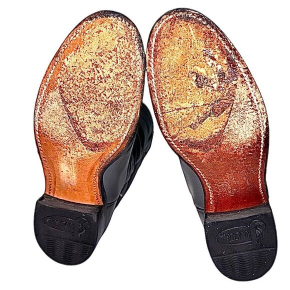 Justin Ropers Cowboy Women’s Gray Boots Size 5 C Pre-Owned L3506 Made In USA - Picture 4 of 9